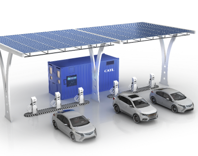 Energy Storage on Smart Charging Station